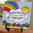 Personalized Grandparents Wall Canvas - Spoiled Here 9120544