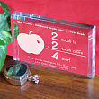 2 Touch A Life 4-ever Teacher Keepsake Paperweight