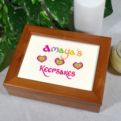 My Treasures Keepsake Box