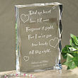 Love Till Now Wedding Keepsake Block 710531