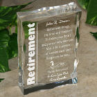 Retirement Keepsake Block