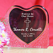 Personalized Forever in Our Heart Memorial Keepsake