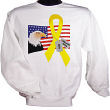 American Eagle Personalized Military Sweatshirt