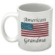 American Flag Personalized Military Ceramic Coffee Mug