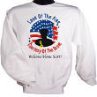 Land of the Free Personalized Military Sweatshirt 51847X