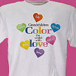 3531X - Color the World Personalized T-Shirt
