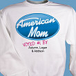 American Mom Personalized Sweatshirt