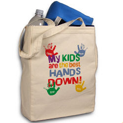 Best Hands Down Personalized Canvas Tote Bag