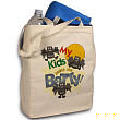 83512 - Batty Kids Personalized Halloween Tote Bag