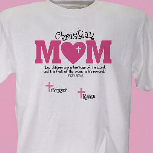 Christian Mom Personalized T-Shirt