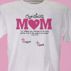 Christian Mom Personalized T-Shirt