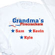 Firecrackers Personalized Sweatshirt