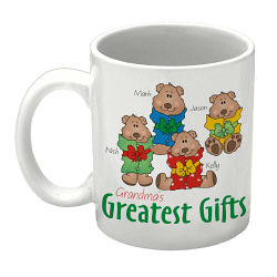 Greatest Gifts Personalized Christmas Coffee Mug