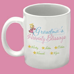 Heavenly Blessings Personalized Coffee Mug
