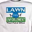 51714X - Lawn Enforcement Personalized Sweatshirt