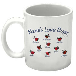 Love Bugs Personalized Mug