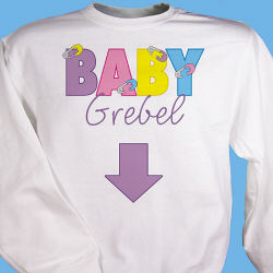 Baby Maternity Personalized Sweatshirt