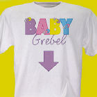 Baby Maternity Personalized T-shirt 3406X
