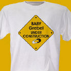 Under Construction Personalized T-shirt 3697X