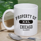 Property Of... My City Personalized Coffee Mug