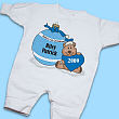 Baby's First Blue Ornament Romper