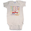 A is For...  Personalized Infant Creeper