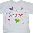 She's All Heart Personalized Youth T-Shirt