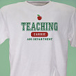 Teaching Personalized Teacher T-shirt 32765X