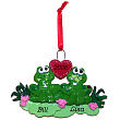 89583 - Frog Couple Christmas Ornament
