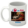 214790 - I Love My Cat Personalized Photo Coffee Mug