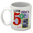 214950 - Look Who's ? Birthday Personalized Photo Coffee Mug