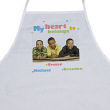 My Heart Personalized Photo Apron