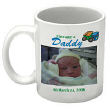 214770 - New Father Personalized Photo Coffee Mug