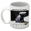 Purrfectly Sweet Cat Personalized Photo Coffee Mug 214740