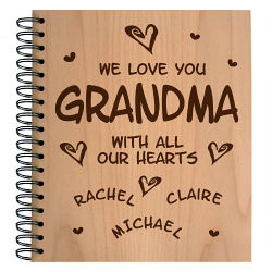 All Our Hearts Personalized Photo Album