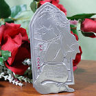Praying Girl Personalized Communion Plaque