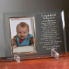 Abernook Godchild Beveled Glass Picture Frame 8525408
