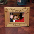 Confirmed in Christ Confirmation Wood Picture Frame