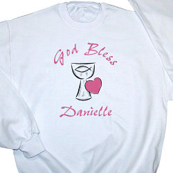 God Bless... First Communion Youth Sweatshirt