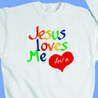 Jesus Loves Me Sweatshirt 51271X