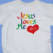 31271X - Jesus Loves Me T-shirt