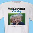 Personalized World's Greatest Photo T-shirt