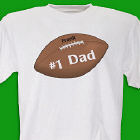 Personalized Football Fan T-Shirt