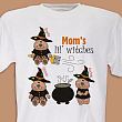 Lil Witches Personalized Halloween T-Shirt 3354x