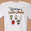 Tricks and Treats Character Personalized T-shirt 31444X