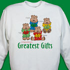 Greatest Gifts Personalized Christmas Sweatshirts