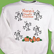Goofy Goblins Personalized Halloween Sweatshirt