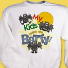 Batty Kids Halloween Sweatshirt