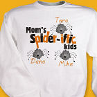 Spideriffic Personalized Halloween Sweatshirt