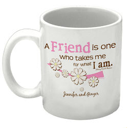 Friendship Personalized Coffee Mug